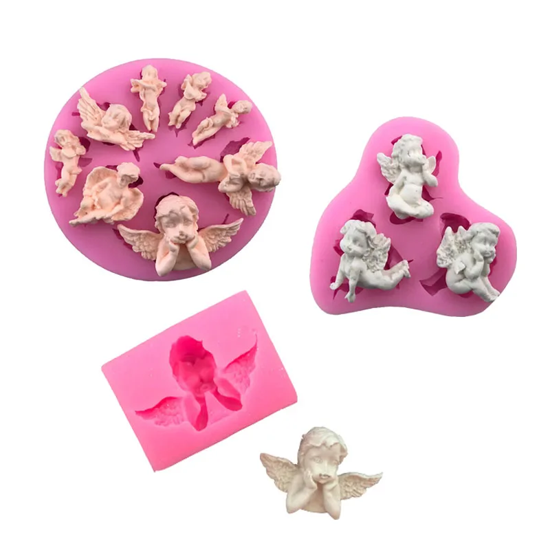 1 шт. форма в виде ангелов|Инструменты и оборудование для украшений| |