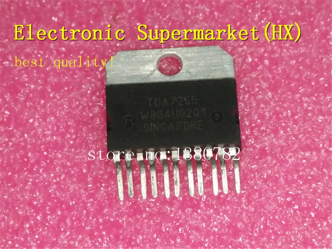 Бесплатная доставка 50 шт./лот TDA7265 ZIP 11 новый оригинальный IC в наличии!|ic tda7265|lot lot |