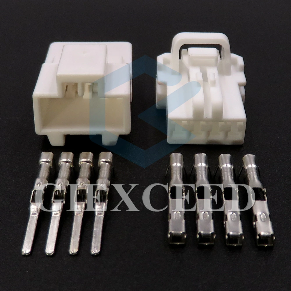 

Автомобильный жгут проводов MG611275, 2 комплекта, 4 контакта, незапечатанный разъем с клеммой, MG621389, разъем «Папа-мама»