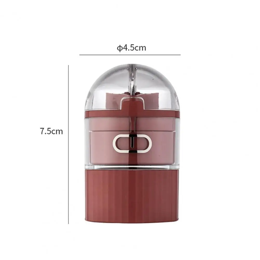 

Portable New Style Pill Crusher Transparent Multifunctional Plastic Portable Medicine Cutter Storage Organizer for Home Travel
