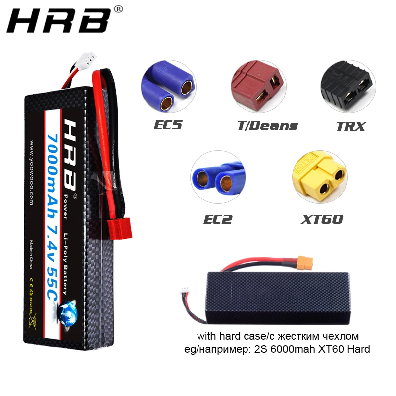 аккумулятор hrb lipo 2s 3s аккумулятор