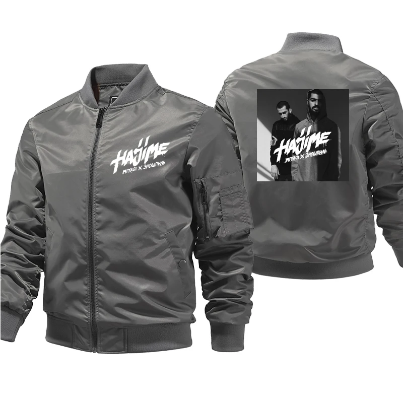Мужская куртка-бомбер хаджим Мияги Энди водонепроницаемая теплая ветровка