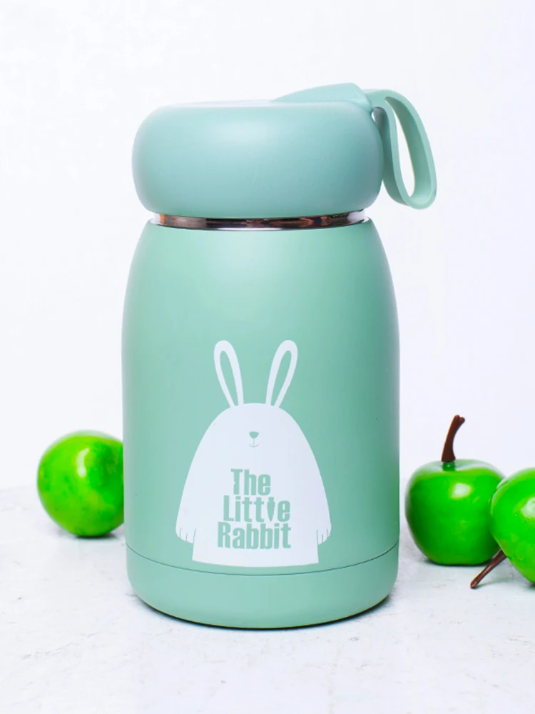 Портативные маленькие чашки термобутылка из нержавеющей стали 500 мл для