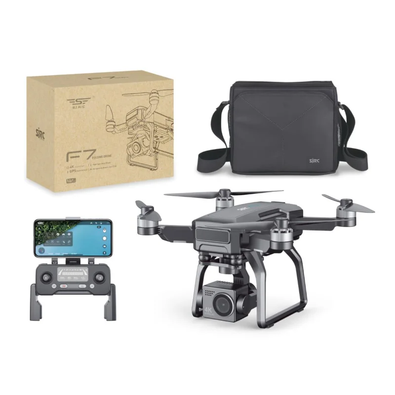 SJRC F7 4K PRO 5G WIFI 3KM FPV GPS with HD Camera 3-Axis Mechanical Gimbal 25mins Flight Time Optical Flow Brushless RC Drone |