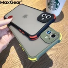 Силиконовый матовый мягкий чехол для телефона для iPhone 11 Pro, стеклянная крышка для объектива для iPhone 7 8 Plus X XR XS Max, чехол, защитный чехол для камеры