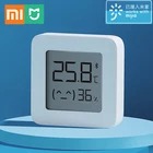 Быстрая доставка Xiaomi Mijia Bluetooth термометр 2 беспроводной умный электрический цифровой гигрометр термометр датчик влажности для дома