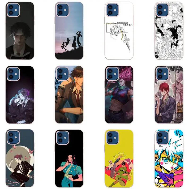 

Hunter x Hunter Phone Case Candy Color for iPhone 11 12 mini pro XS MAX 8 7 6 6S Plus X 5S SE 2020 XR Anime Cartoon Funda Coque
