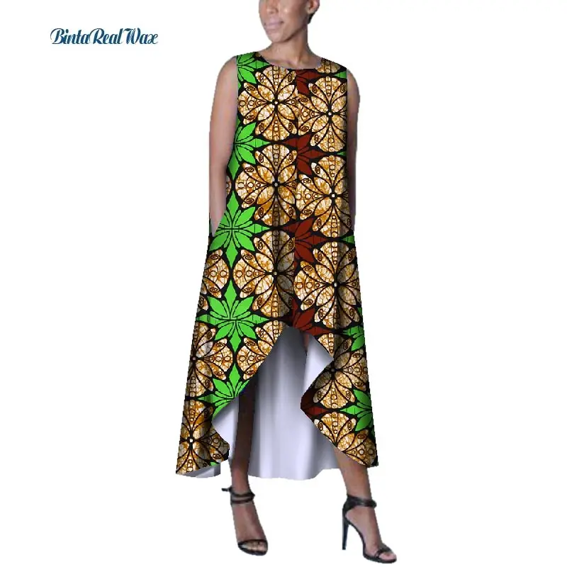Новое поступление Африканский Воск Принт платья для женщин в африканском стиле