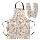 Очаровательный фартук для выдры, Кухонный Фартук для дома, Аксессуары для выпечки женские фартуки