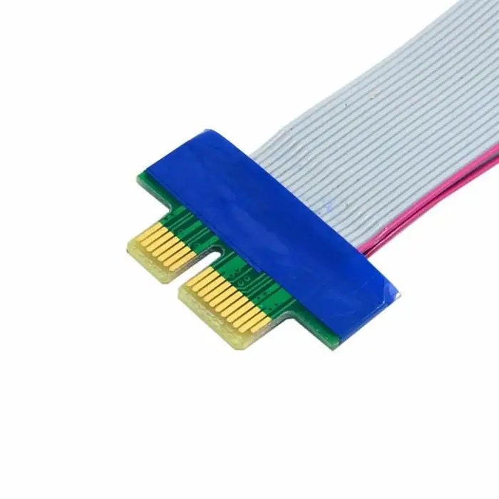 

TWISTER.CK PCI Expres x1 PCI E Riser Card Extender Extension Ribbon Flex Relocate Cable