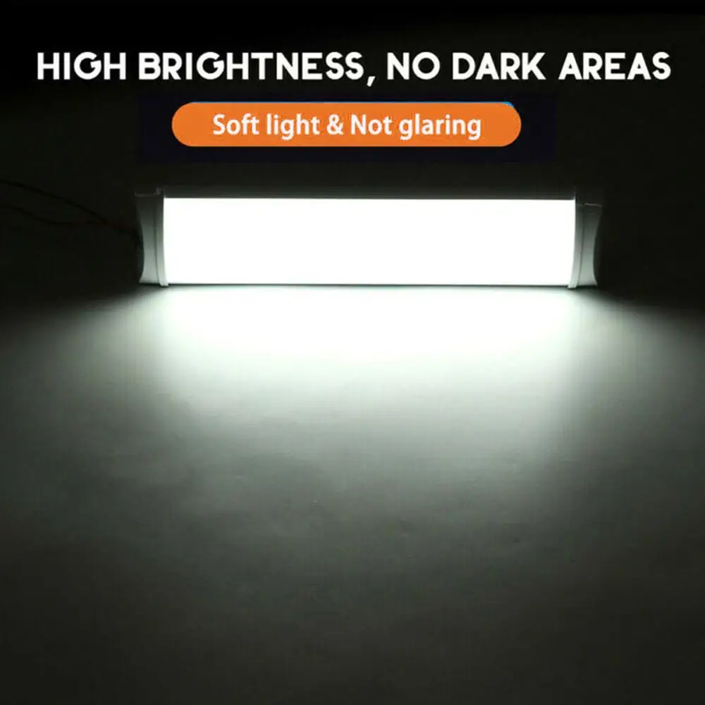 Отражатели 2 шт мощностью 12V для салона автомобиля светодиодный светильник рейка