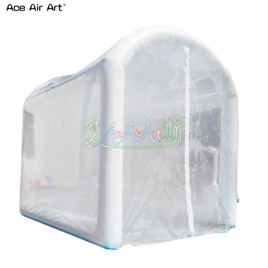 

2.3x1.5x2m Inflatable Disinfection Channel Tent Customized Color Airtight Sanitizing Spray Tunnel Tent with Free Pump