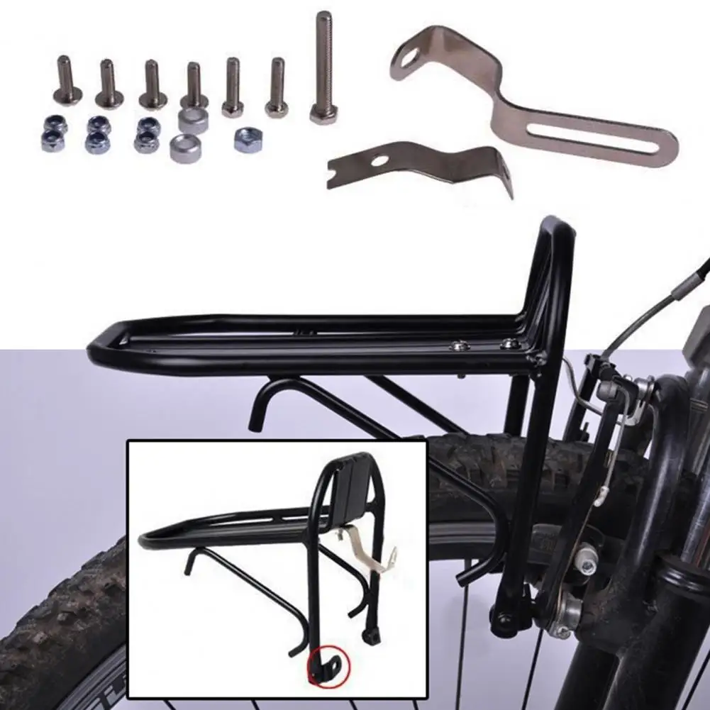 Bike Shelf Bracket Convenient Bicycle Front Rack Quick-release Widely Applied Useful MTB Road Cycling Luggage |