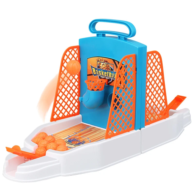 

Children's Competitive Ejection Parent-Child Double Basketball Table Puzzle Shooting Machine Basketball Bounce Toy Gift