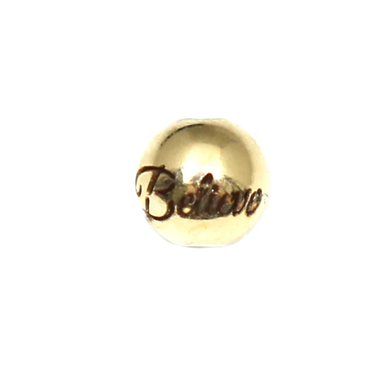 

Beadsnice ID39799smt4 2pcs/lot Gold Filled 4-10mm Smooth Round Beads Spacer Seamless Beads for Bracelet Necklace Making