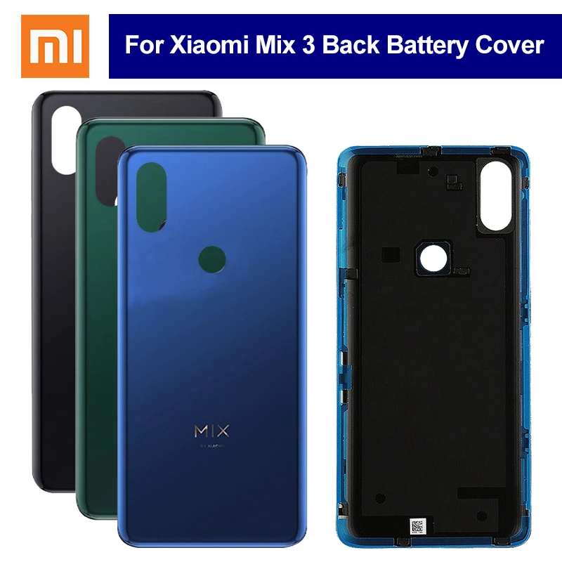 Оригинальная керамическая задняя крышка батарейного отсека для Xiaomi Mi Mix 3