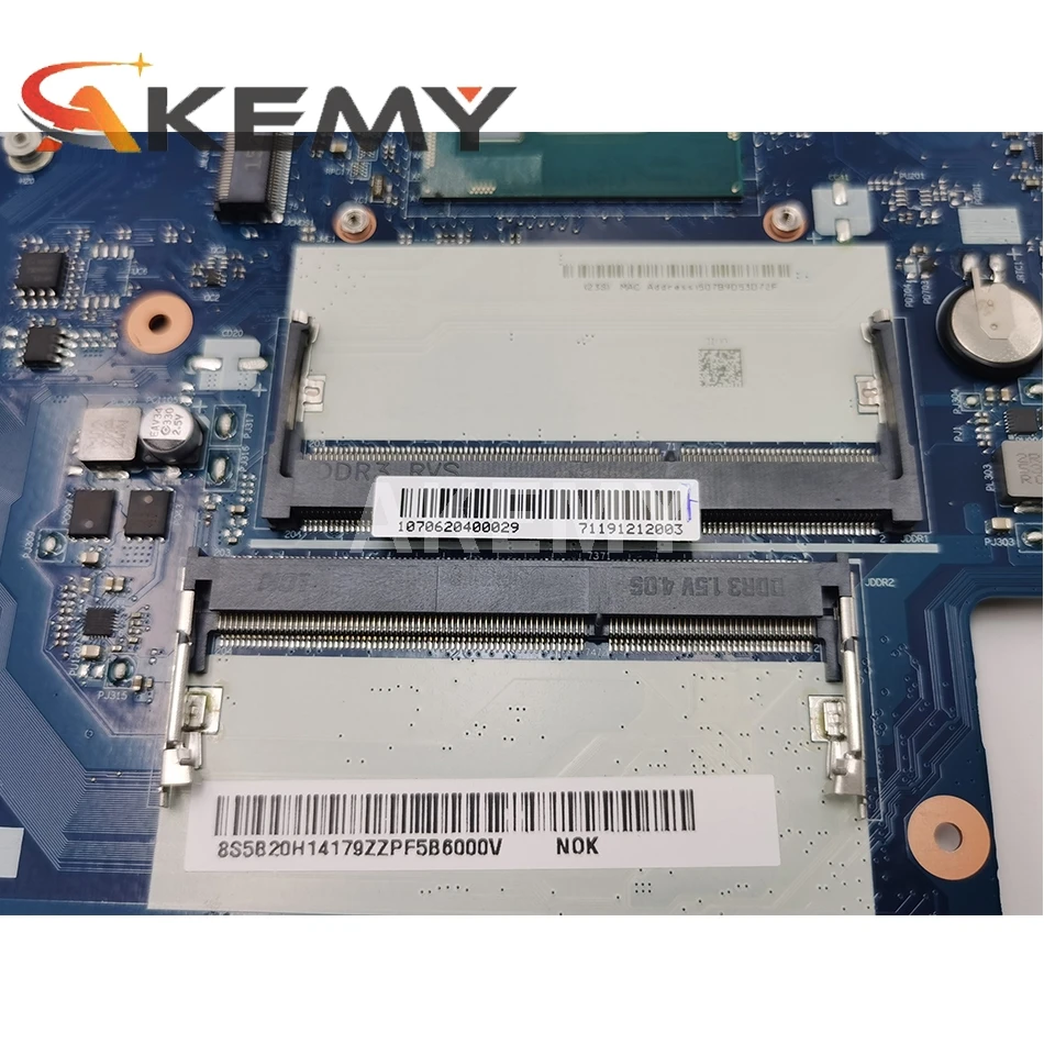 NM-A331 Mainboard для Lenovo G70-70 G70-80 Z70-70 Z70-80 B70-70 B70-80 Материнская плата ноутбука 2GB-GPU I5-5200U -