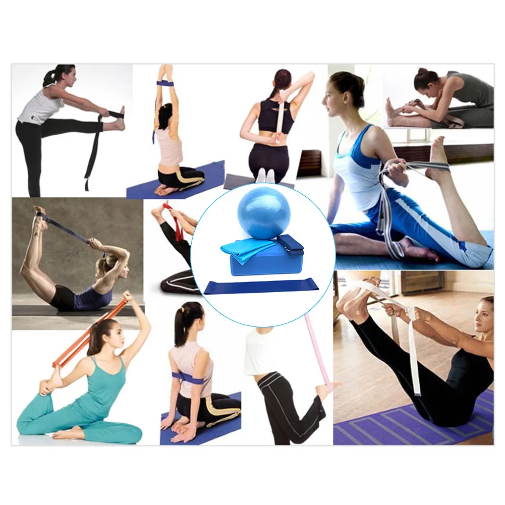 5 шт. портативные блоки для пилатеса фитнеса йоги|Мячи йоги| |