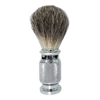 wlong new design honey pure badger hair classic hand crafted aluminium handle beard shaving brush good christmas gift for men