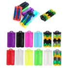 Мини Мягкий силиконовый чехол Защитная Пленка чехол сумка для хранения для 2x 18650 Батарея