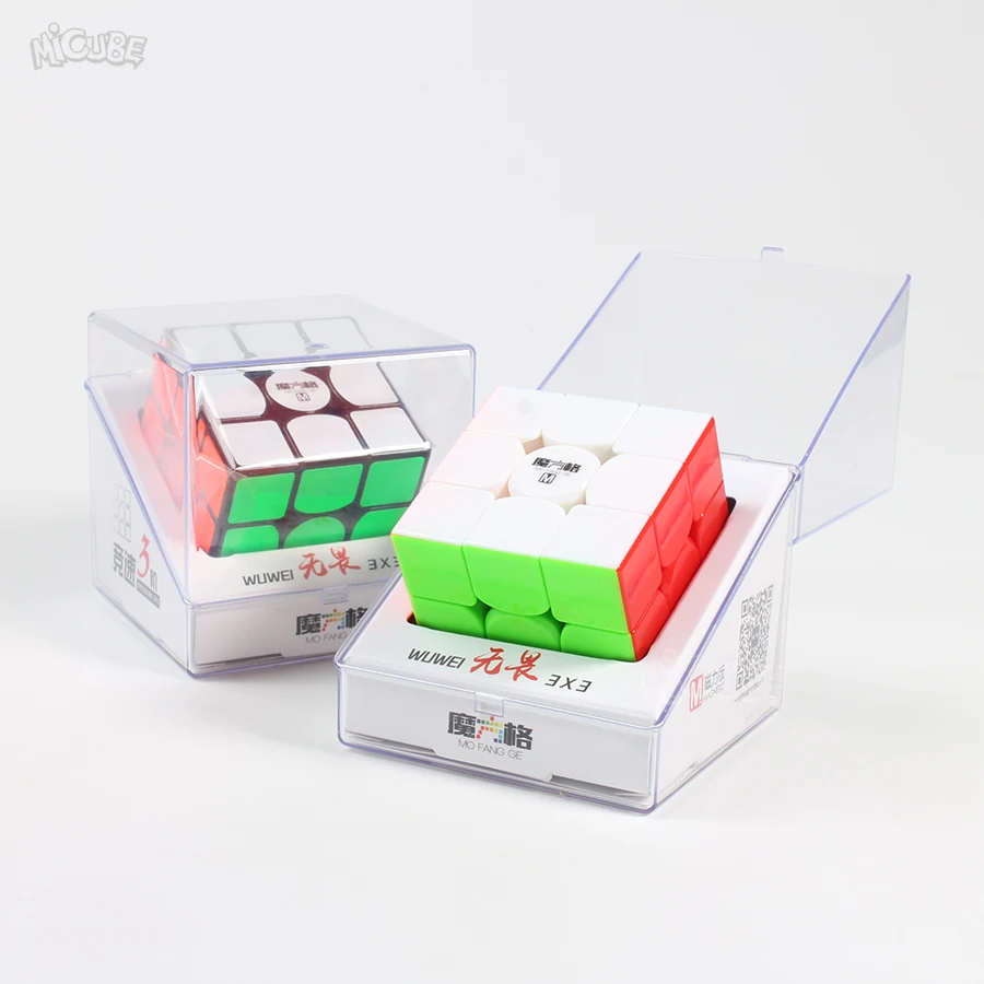 Магнитный куб Magico QiYi MoFangGe WuWei 3x3 магический скоростной профессиональные магниты