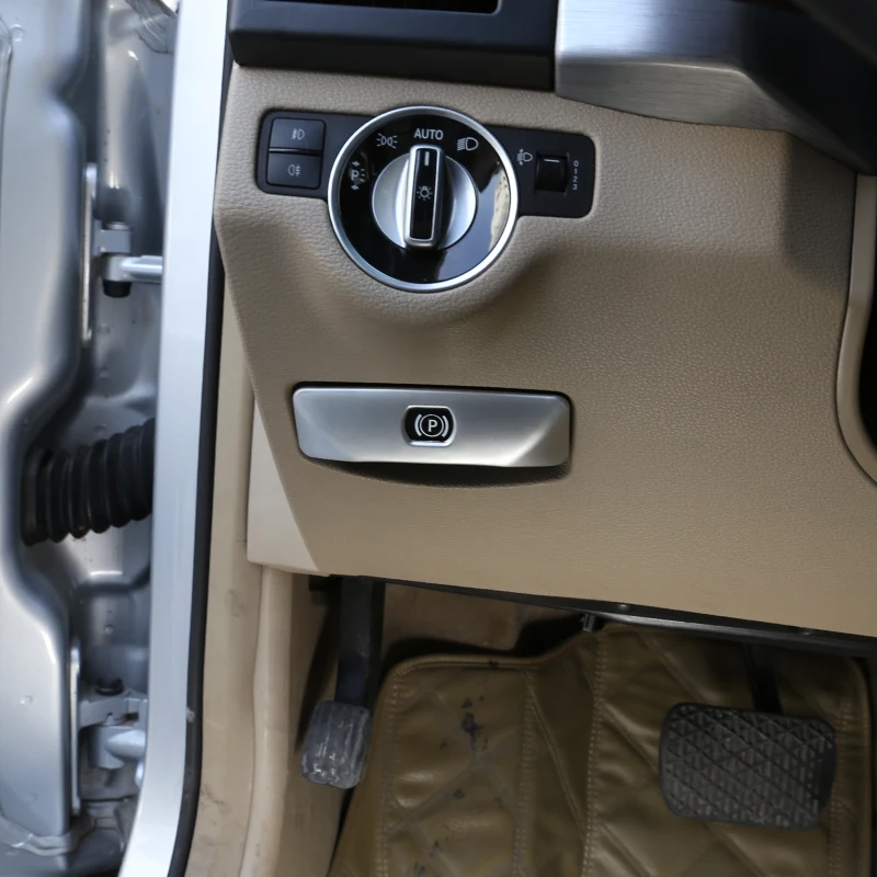 Электронный ручной тормоз для Mercedes Benz GLK X204 C Class W204 2008 2014 E W212 P файл декоративная