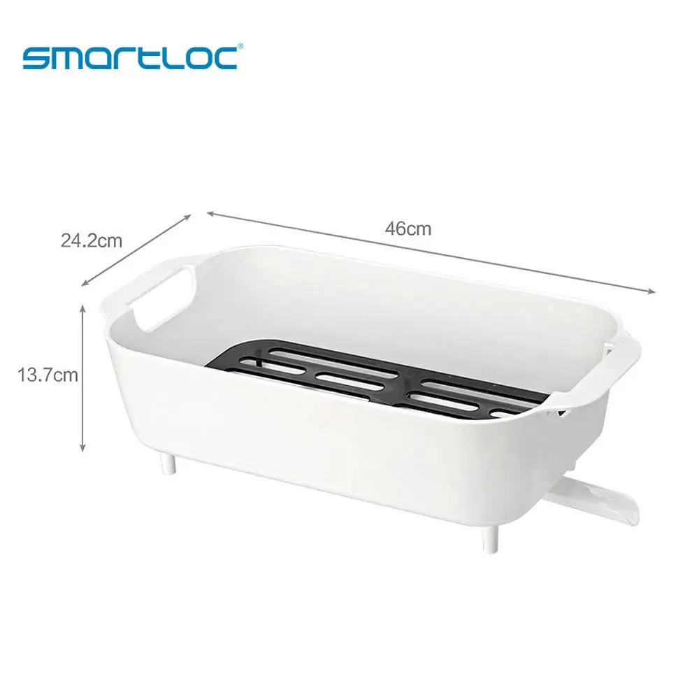 Сушилка над раковиной smartloc с набором скребок кухонные аксессуары кухонный