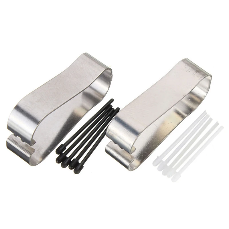 Сенсорный Стилус сменные наконечники с металлическим зажимом Набор для S ручка