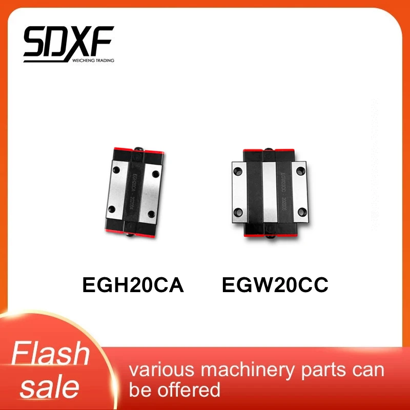 Прямоугольный рельсовый слайдер EGH20CA/EGW20CC такое же использование как линейный