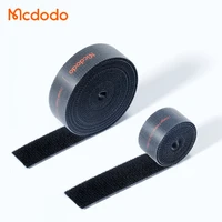 mcdodo 1m3m cable organizer belt usb cable management protector for mobile phone mouse earphone cable winder holder cord ties