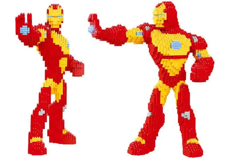 2011 шт. 8606 супергерой Человек паук микро алмазный строительный блок фигурки