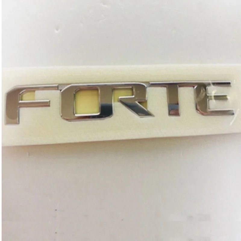 

FOR Kia Cerato Forte Koup OEM GENUINE FORTE Logo Emblem Rear Trunk 863101M000