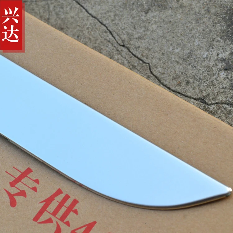 Нижняя крышка задней двери молдинговая отделка задняя дверь из нержавеющей