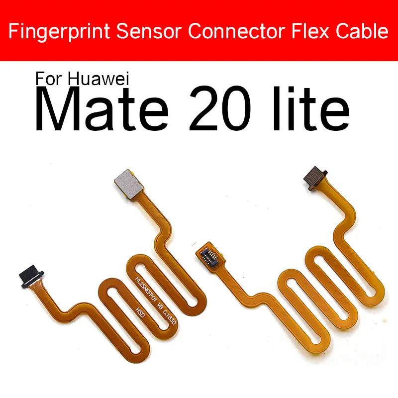 Датчик отпечатков пальцев Home гибкий кабель для Huawei Mate 20 Lite меню кнопка возврата
