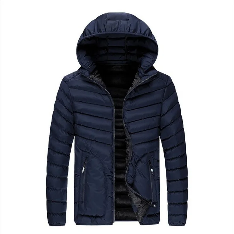 Winter Parkas Men Warm Thick Outwear Hooded Jacket Coat Men Autumn Fashion Parkas Men Autumn Men Clothing