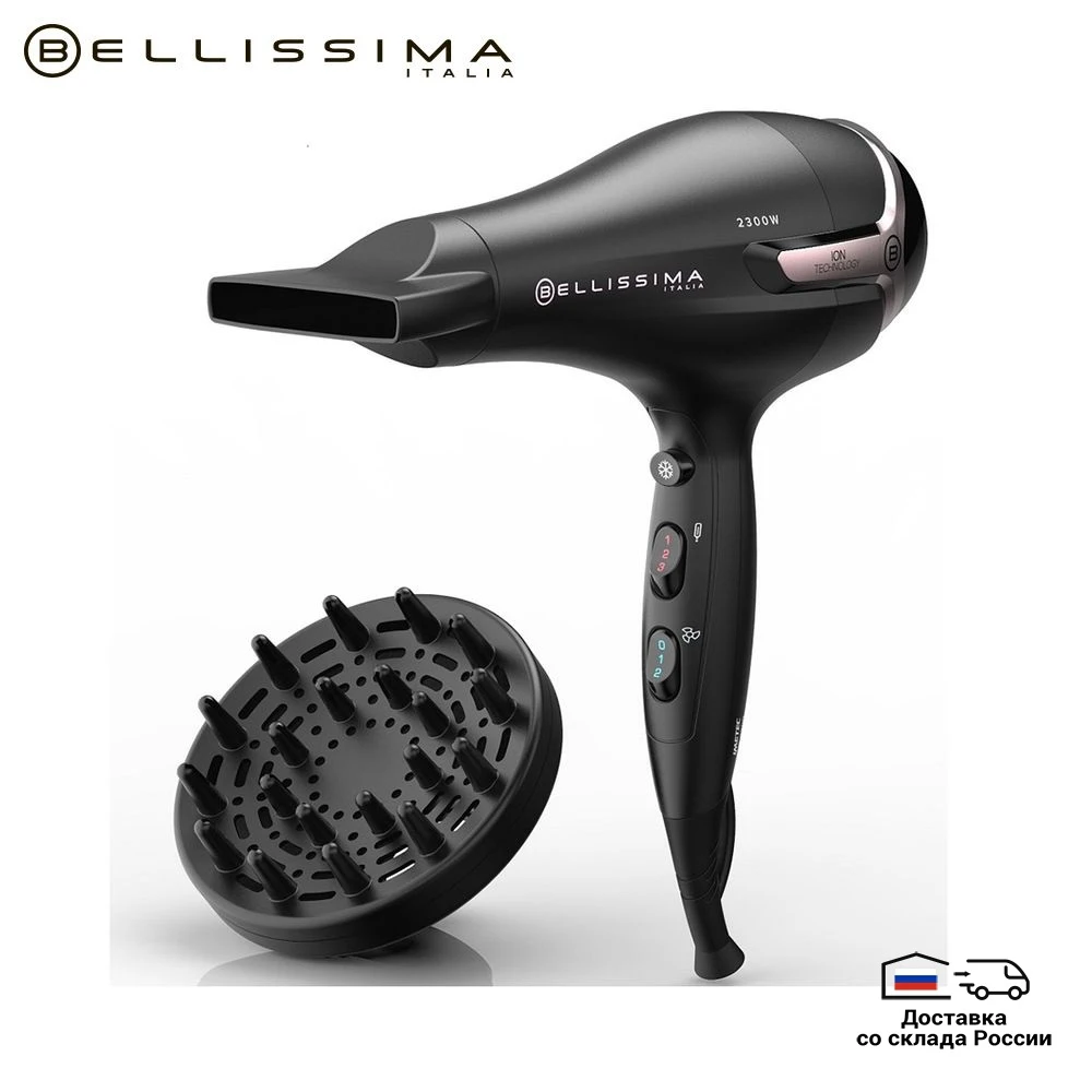 Фен для волос Belissima K9 2300Вт с ионизацией|Фены волос| |