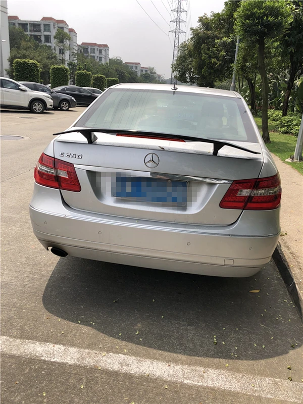 Спойлер для Benz W212 2006-2018 E300 E320 E260 E63 спойлер из АБС-материала заднего крыла
