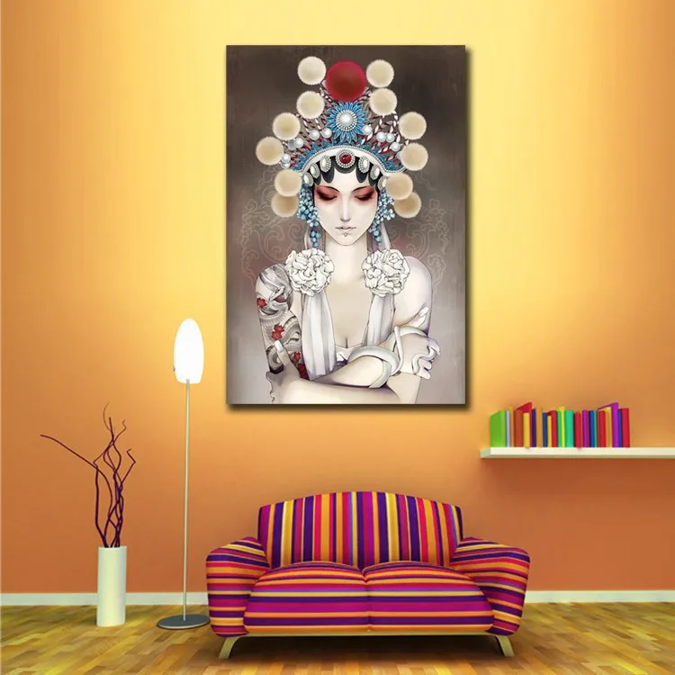 Современная домашняя картина распылитель декоративная маслом на холсте один