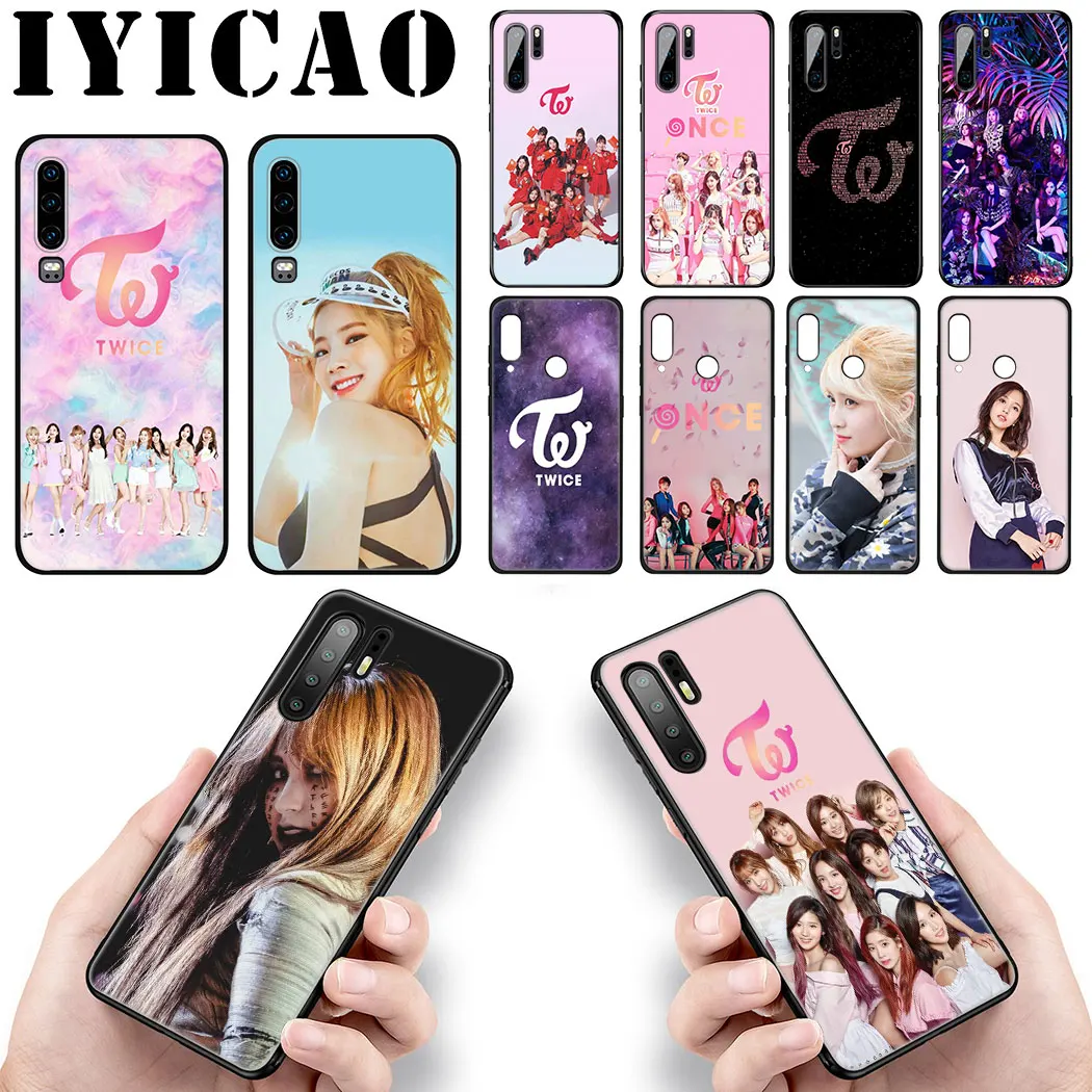Дважды девушка Sana Мина Momo Мягкий силиконовый чехол для телефона Huawei P Smart Z плюс P30