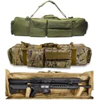 Военная Тактическая Сумка для оружия, рюкзак для двойной винтовки для пилы M249 M4A1 M16 AR15, защитный чехол для страйкбольного карбина с плечевым ремнем