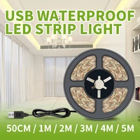 0 5m 1m 2m 3m 4m 5m outdoors ip65 waterproof led strip light 2835 dc5v 60ledsm bar flexible light home strip light lamp indoor