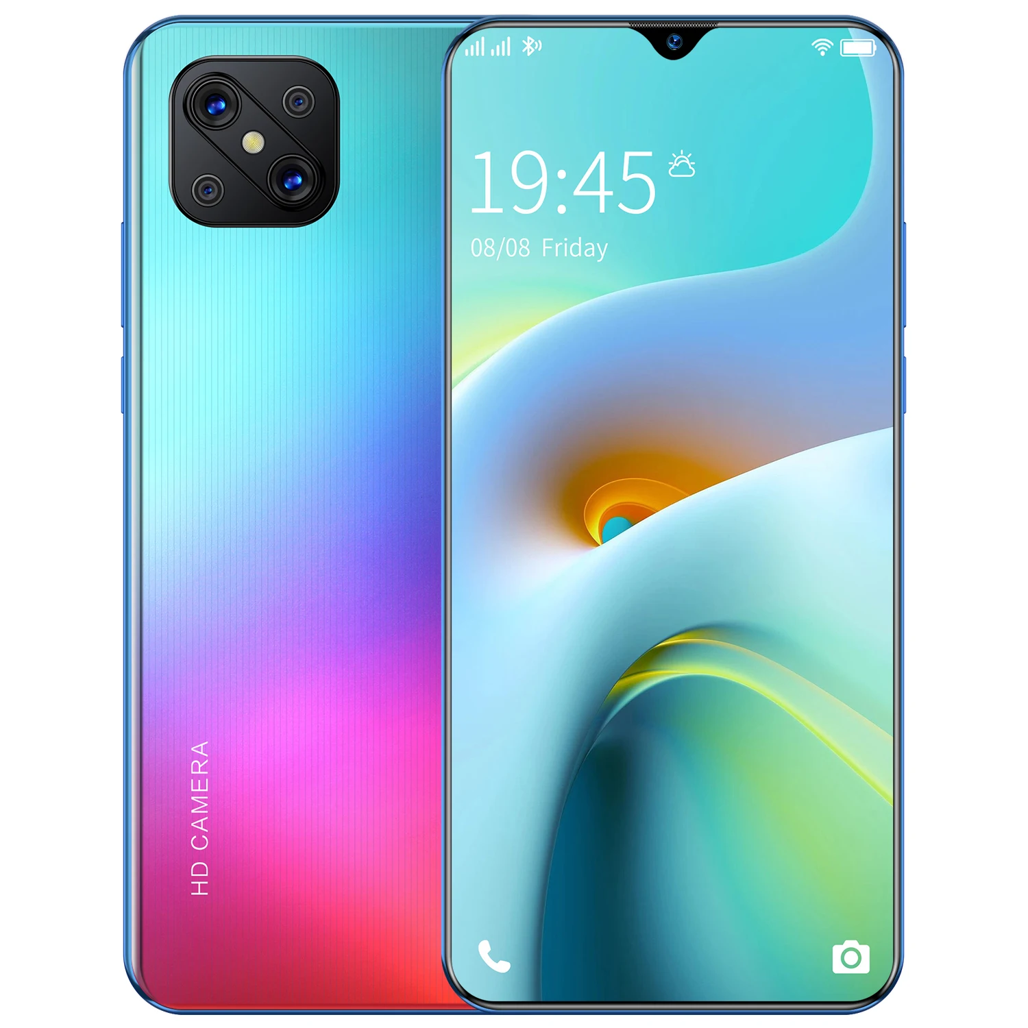 

A92s 2021 Latest Smartphone 1GB RAM 8GB ROM 6.7inch Screen HD Camera 2800mAh Big Battery Mobile Android cellphone celulares