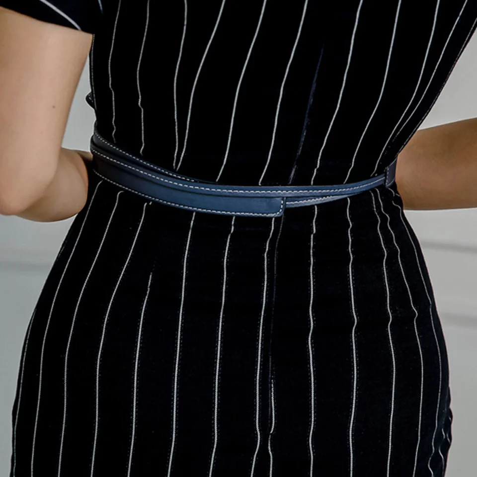 В полоску элегантное офисное платье-карандаш 2021 лето маленькая сексуальное