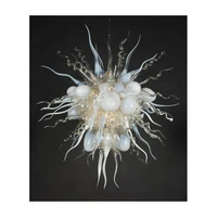 home decoration colored dale chihuly style hand blown glass chandelier lighting