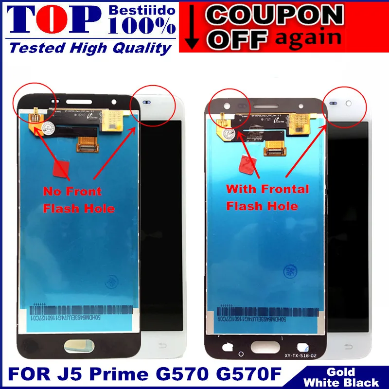 Замена ЖК-дисплея для samsung Galaxy J5 Prime G570 G570F G570K ЖК-дисплей s сенсорный экран