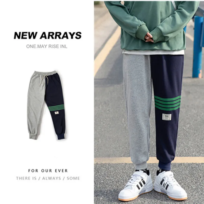 

Новинка осени 2020, мужские повседневные спортивные штаны, одноцветные, уличные брюки, мужские бегуны, брендовые, высокое качество, Мужские шт...