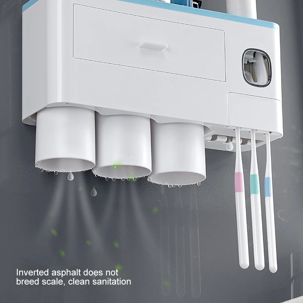 VEVICE Магнитный адсорбционный инвертированный держатель для зубной щетки