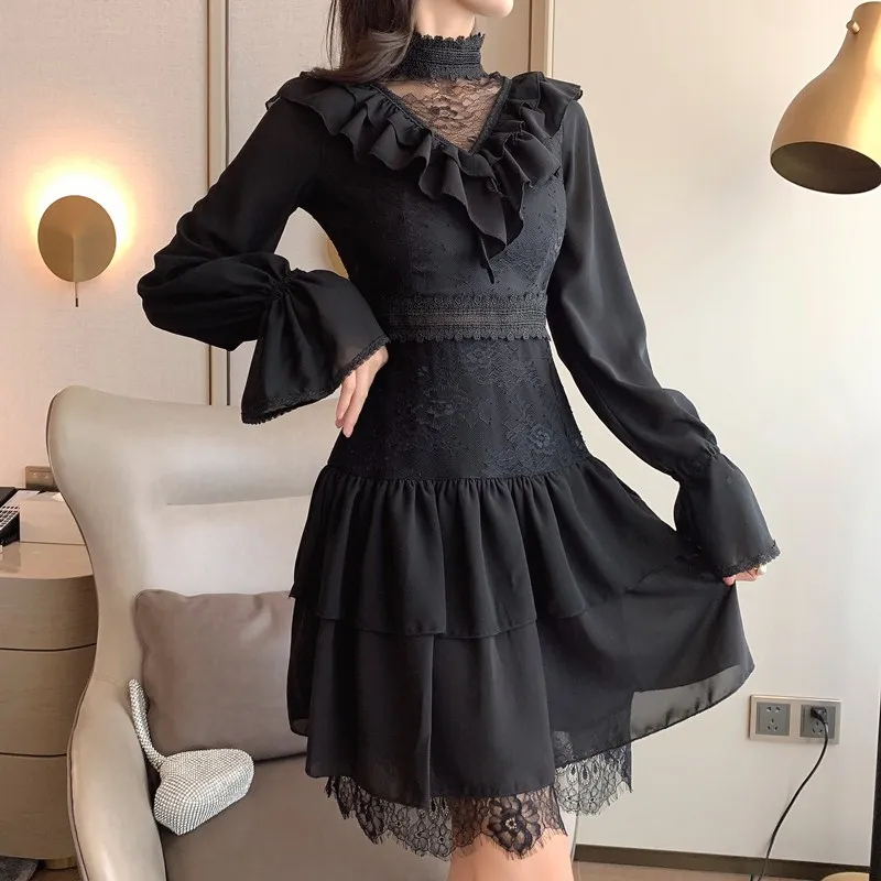 HAMALIEL Новый 2020 осень зима вечерние платье взлетно посадочной полосы для женщин