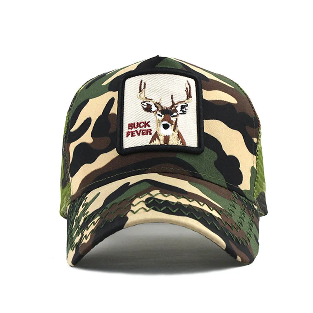 Бейсболка унисекс Повседневная с тигровой сеткой для езды на велосипеде в стиле