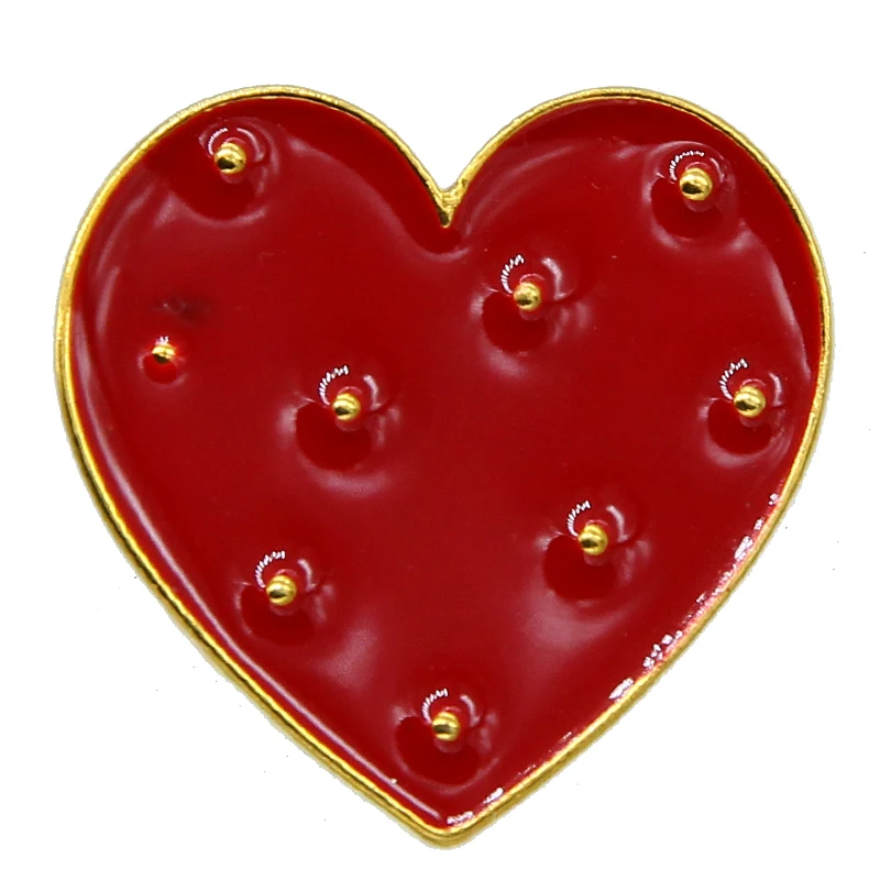 Оптовая продажа Лидер продаж модная Милая эмалированная брошь в виде красных губ